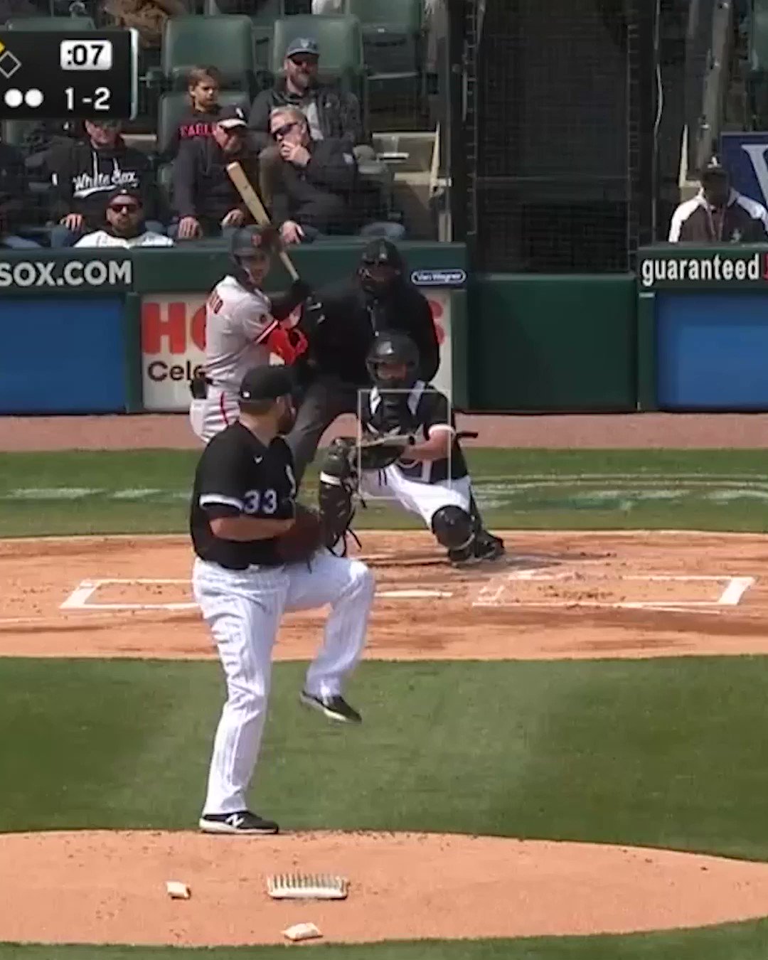 Giants at White Sox / Twitter