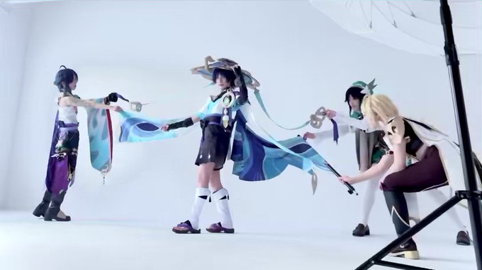 Twitterのコスプレ動画1