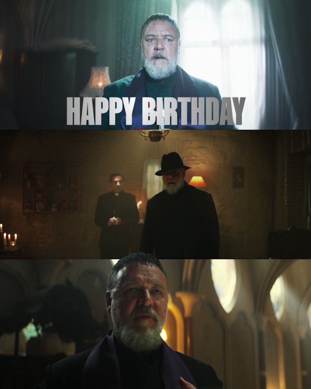 Happy Birthday to Russell Crowe  exclusively in movie theaters Now! 