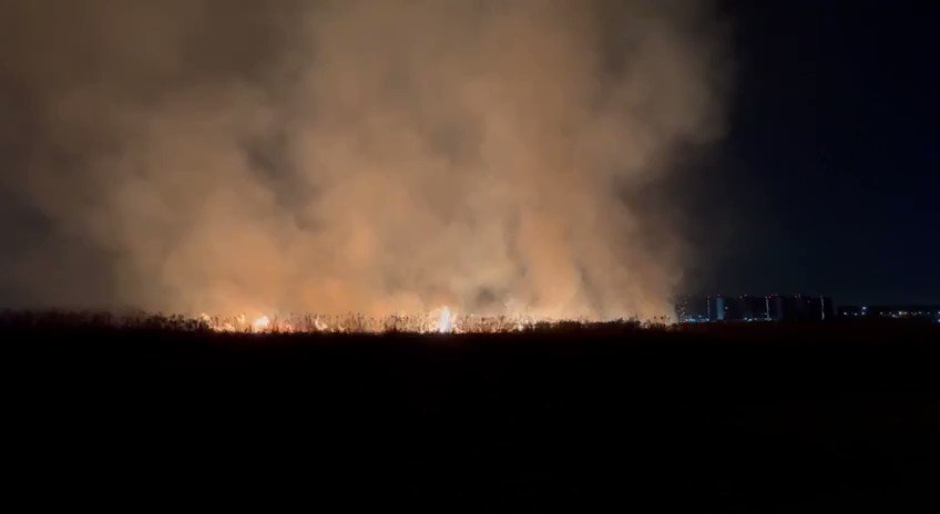 RT @Feher_Junior: A severe fire in New Moscow.
The fire spreads very quickly. There are several villages nearby. https://t.co/IhNI4Bxg1G