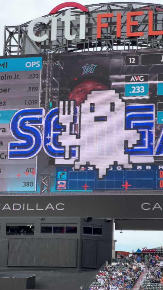 Talkin' Baseball on X: Citi Field has a ghost fork animation for Kodai  Senga 👻  / X