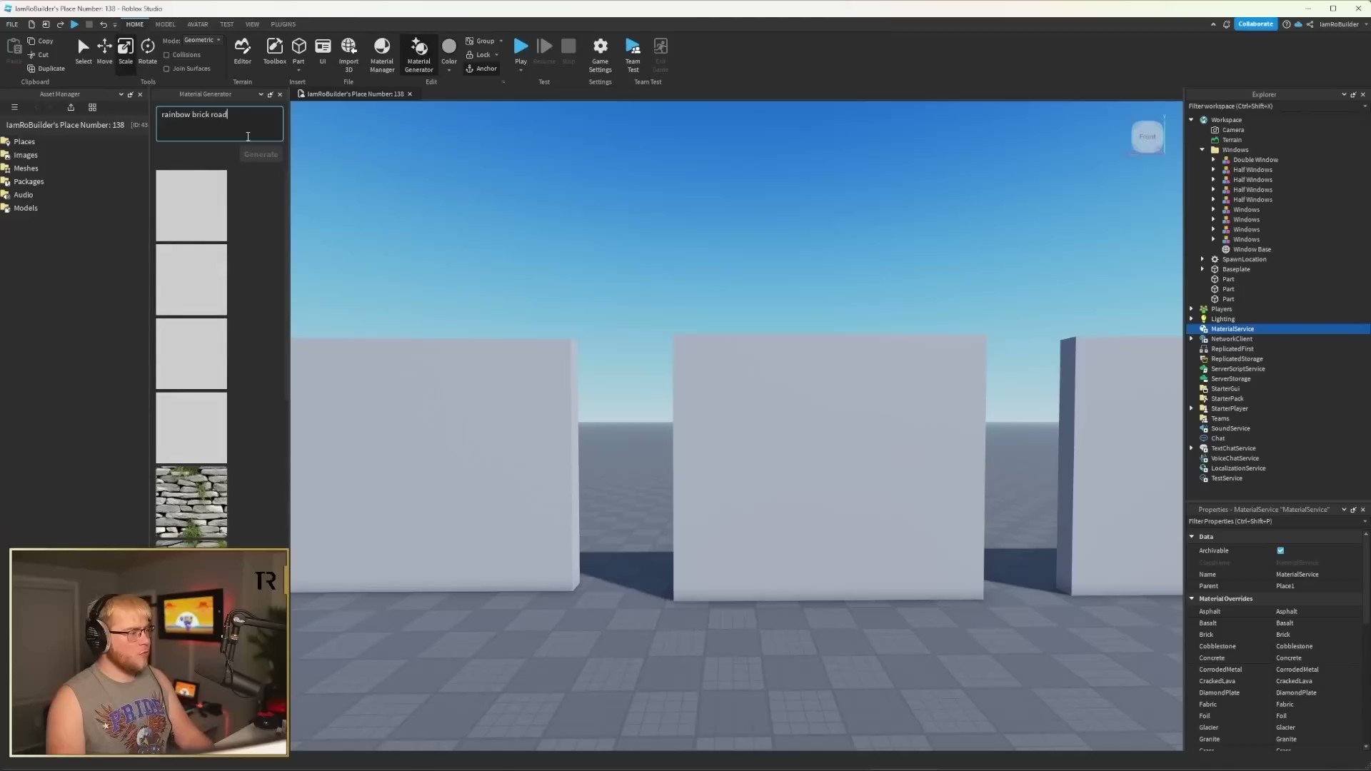 NEW* How to Use the NEW AI TEXTURES in Roblox Studio 