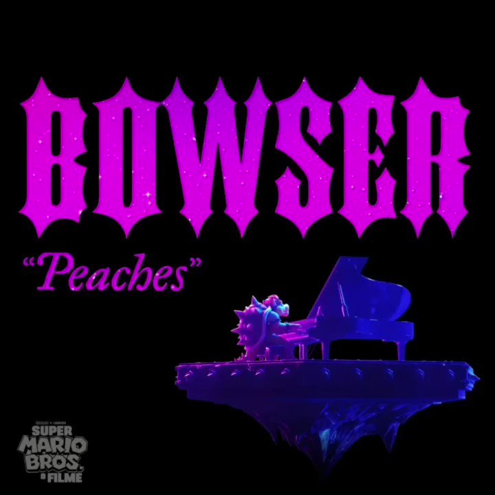 Portal Super Mario on X: Bowser - Peaches (Letra em Português do Brasil)  Este, é para meu único e verdadeiro amor, Princesa Peach. Peach vou  vencer, com minha estrela e com você.