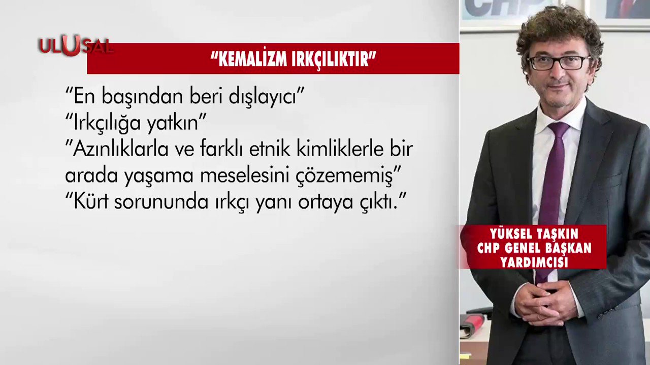 Songür Ulus on Twitter: "Yüksel Taşkın. Taraf gazetesi yazarı. Fetösever ve Atatürk düşmanı ama CHP İzmir 1. Sıra adayı. Allah kahretsin sizleri." / Twitter