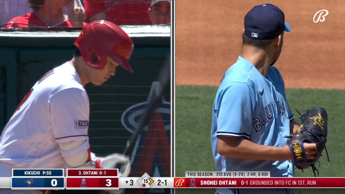 兜パフォーマンスも！大谷翔平ホーム初HR！