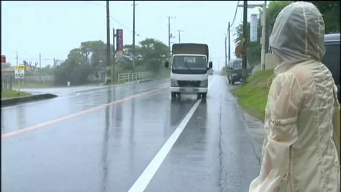雨が容赦なく打ち付ける…。 道路に佇む女が一人。彼女はヒッチハイカー。 そこへ一台のトラック。 女を乗せた運転手は一つお願いをする。 運転手が見せたゼスチャー。 それは一度ヤラせてくれのサイン。 女は言う「ゴム付けるならいいよ。」 そして走り出したトラックは人気の無い道で停車する。