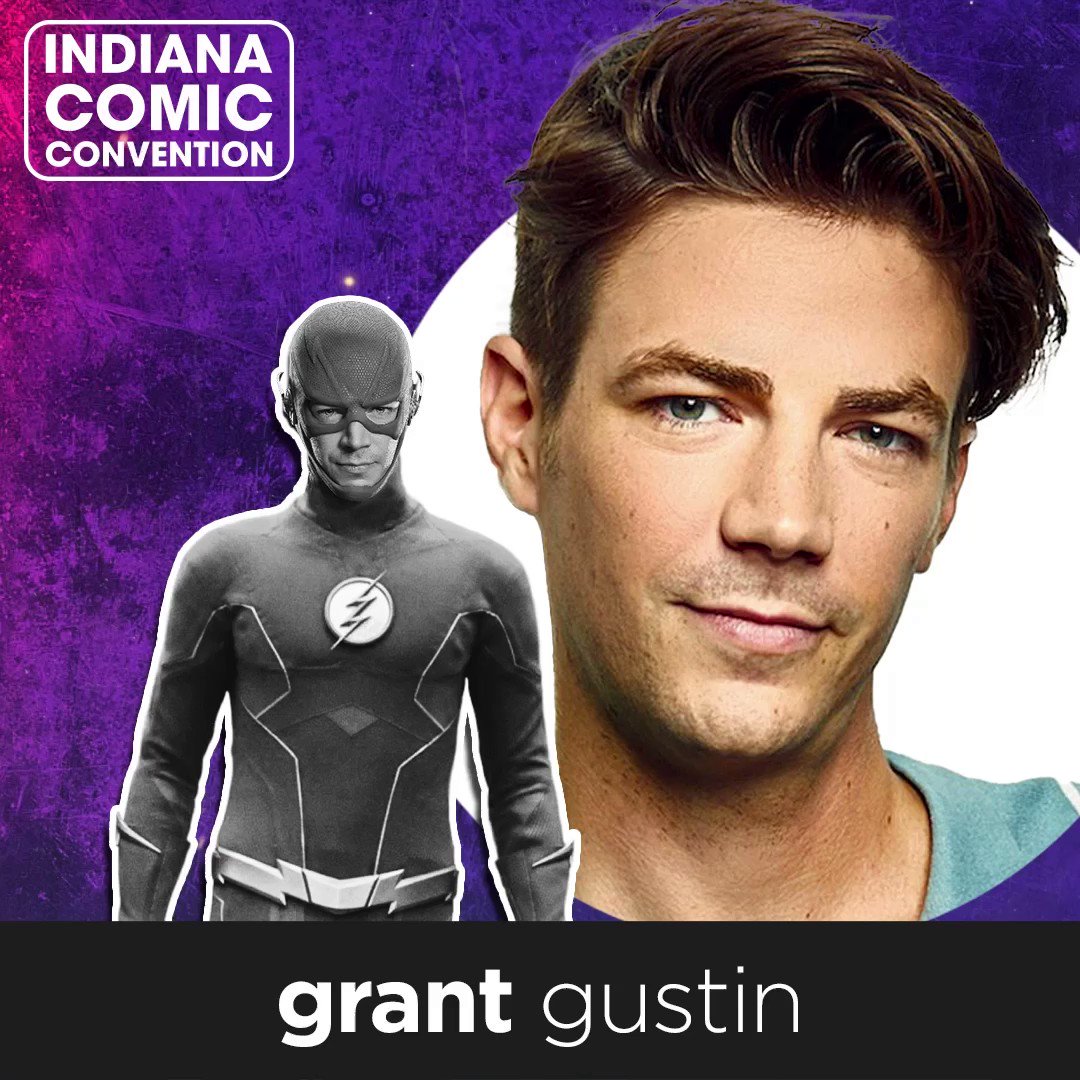 Indiana Comic Convention on Twitter "📣 Grant Gustin to 
