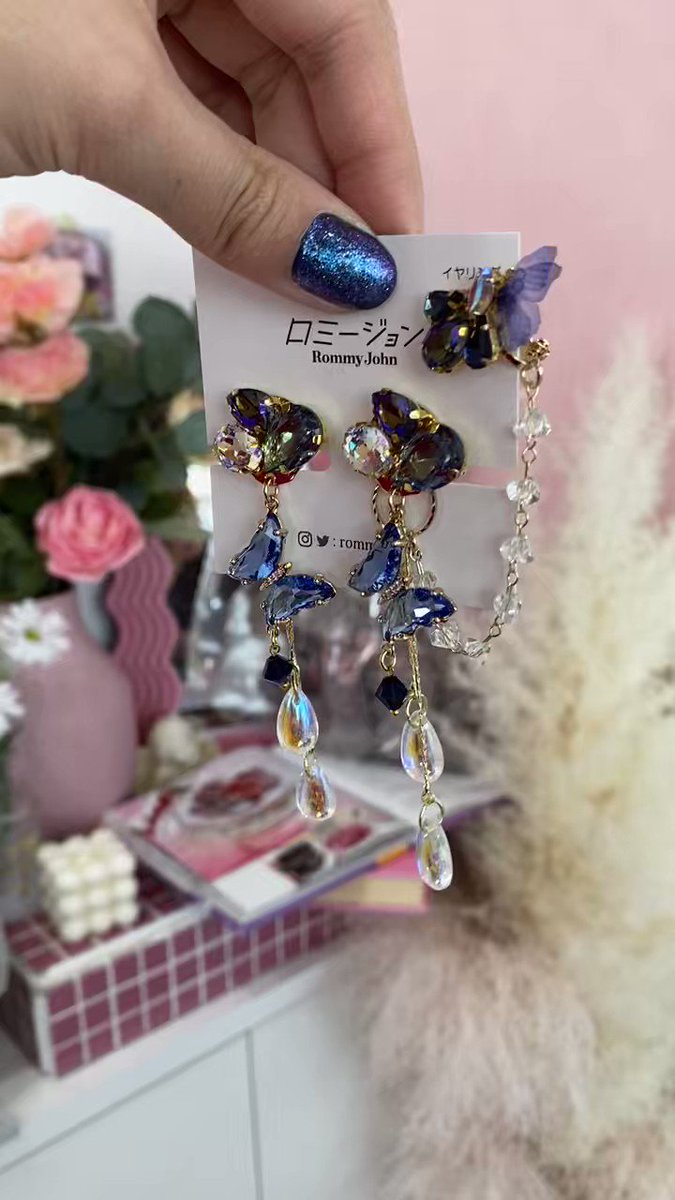 ファッションデザイナー ロミージョン イヤリング trerhose.co.uk