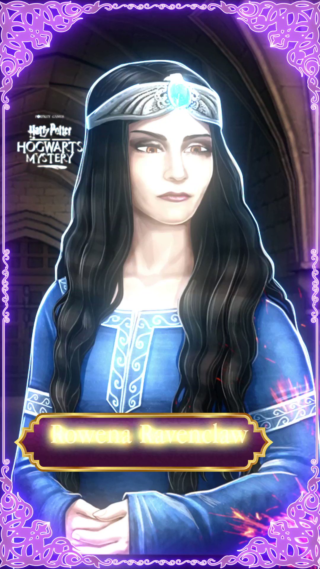 Hogwarts Houses Fan Art: Rowena and Helena Ravenclaw