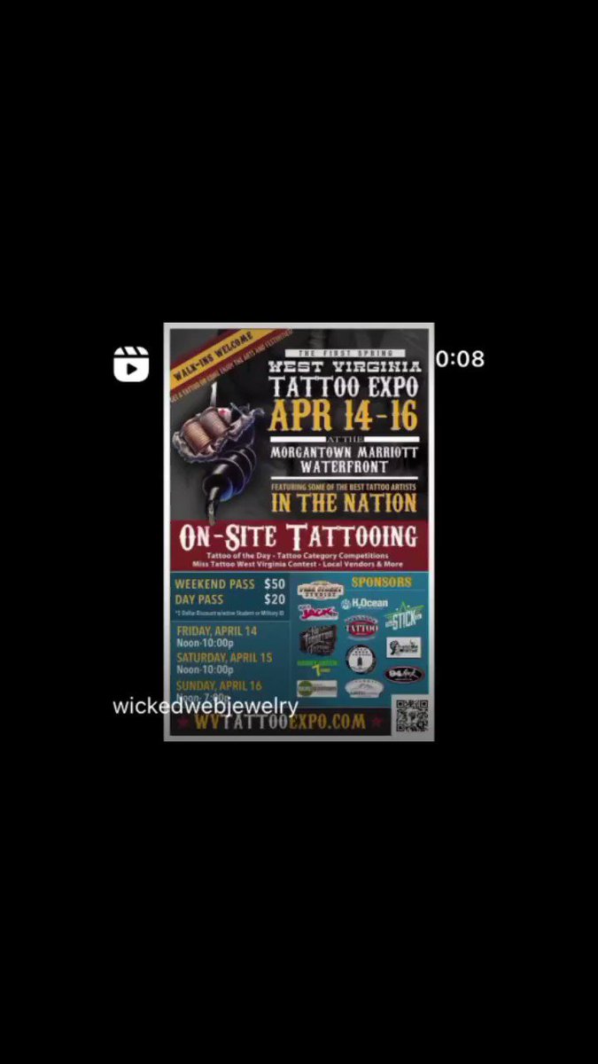 West Virginia Tattoo Expo  August 1719 Morgantown WV  YouTube