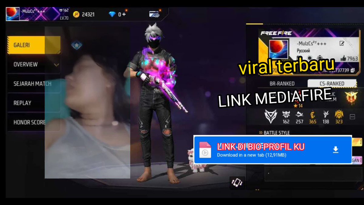 Akun palsu Erika Putri