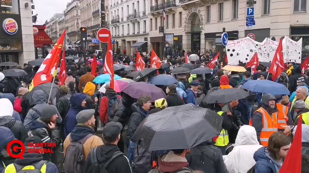 QG le média libre on Twitter "Manifestation contre la 