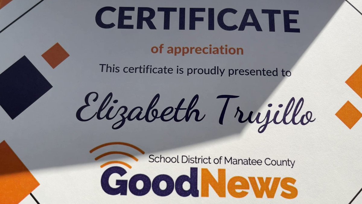 Manatee Schools on Twitter: "We recently surprised Palma Sola