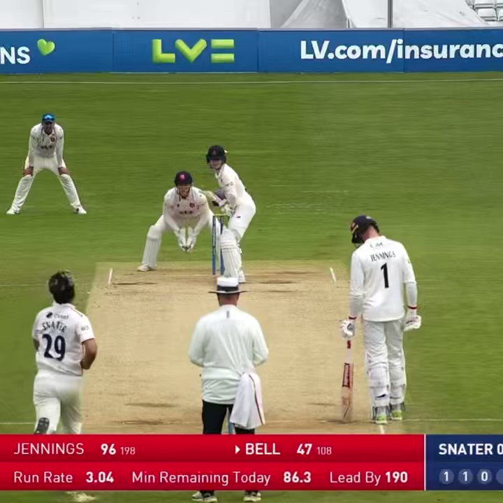 George Bell couldn't believe what he has just done 😂 #ENGvCAN, #U19CWC