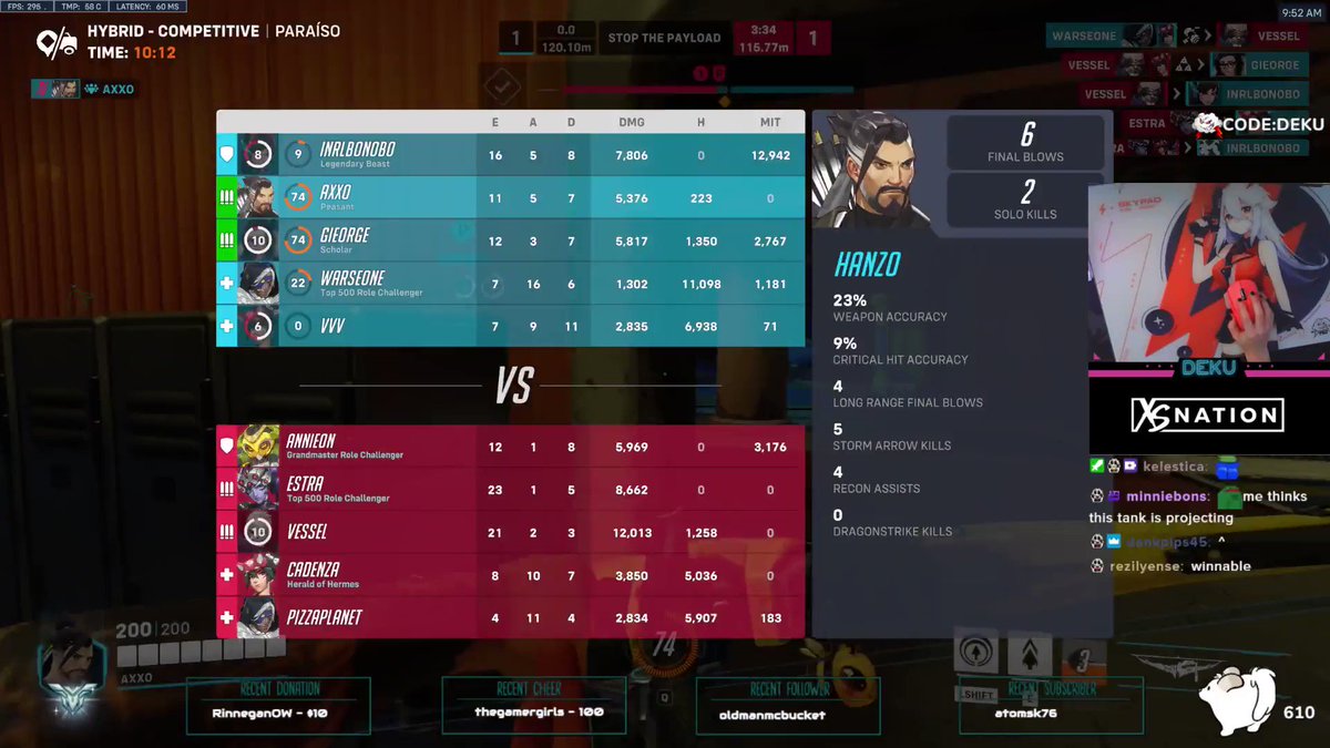 Deku on twitter most normal overwatch voice chat interaction 
