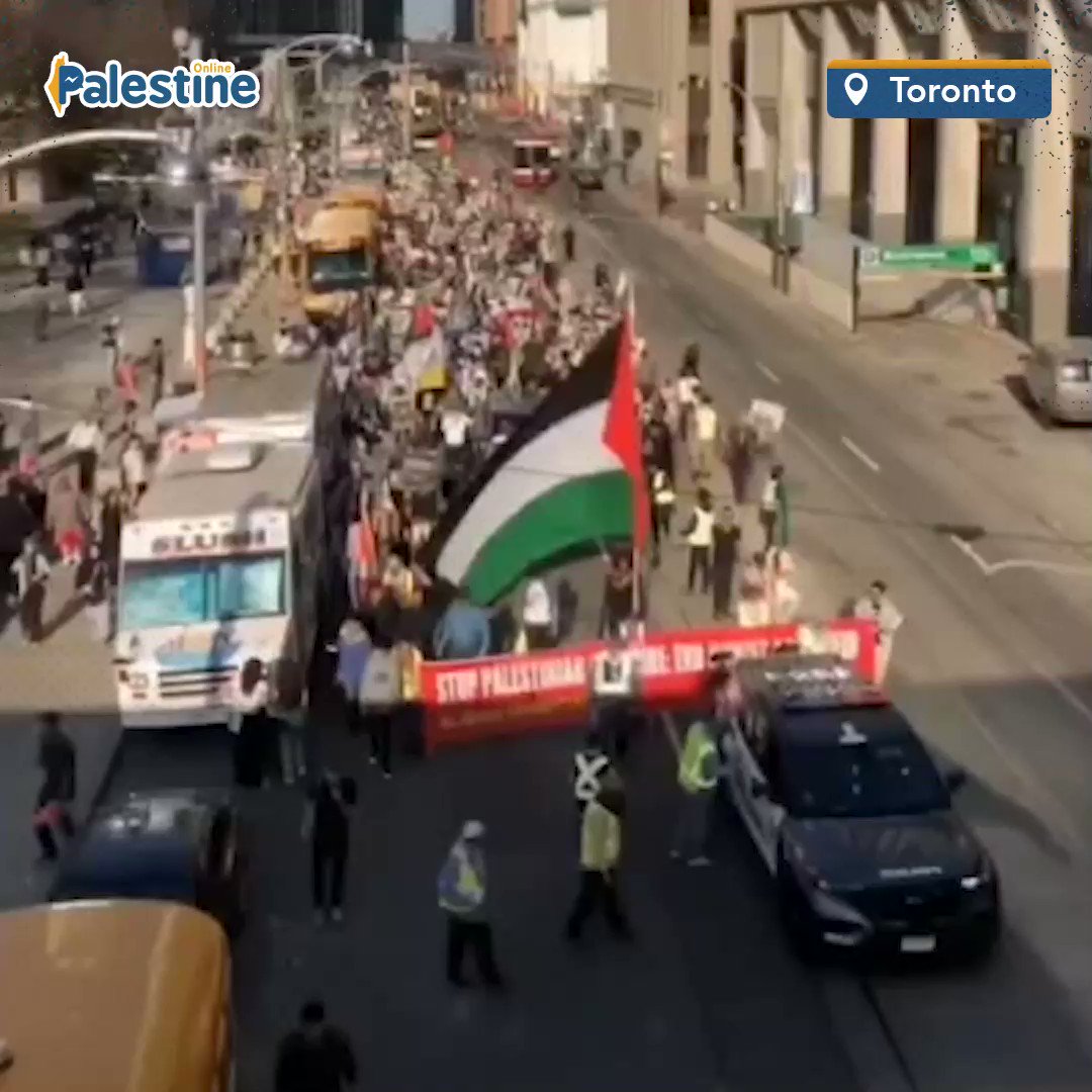 PALESTINE ONLINE 🇵🇸 on Twitter: "Palestine supporters rallied in