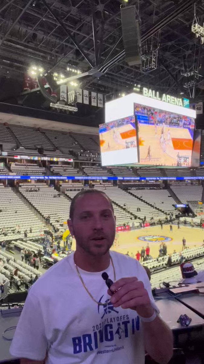 Josh Dover on Twitter "The Nuggets playoff run begins tonight! What