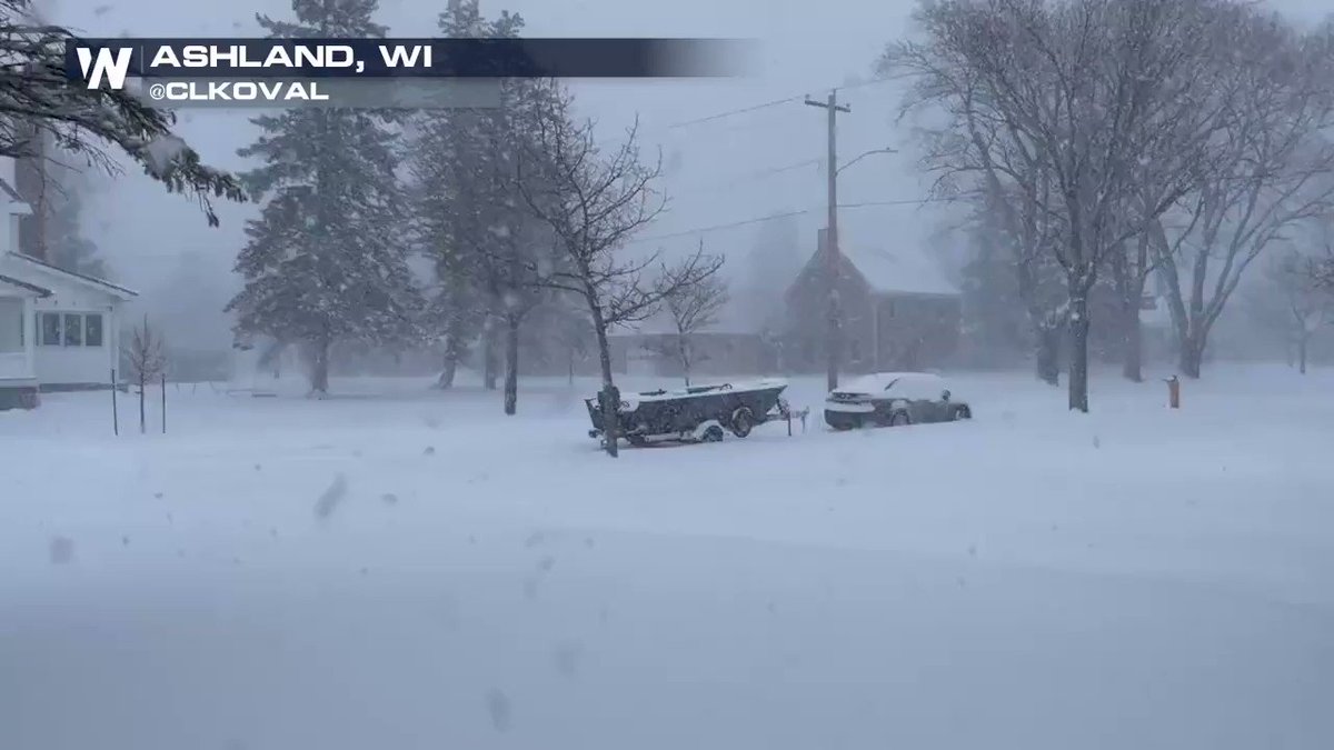WeatherNation on Twitter "Ashland, Wisconsin really got hit hard by