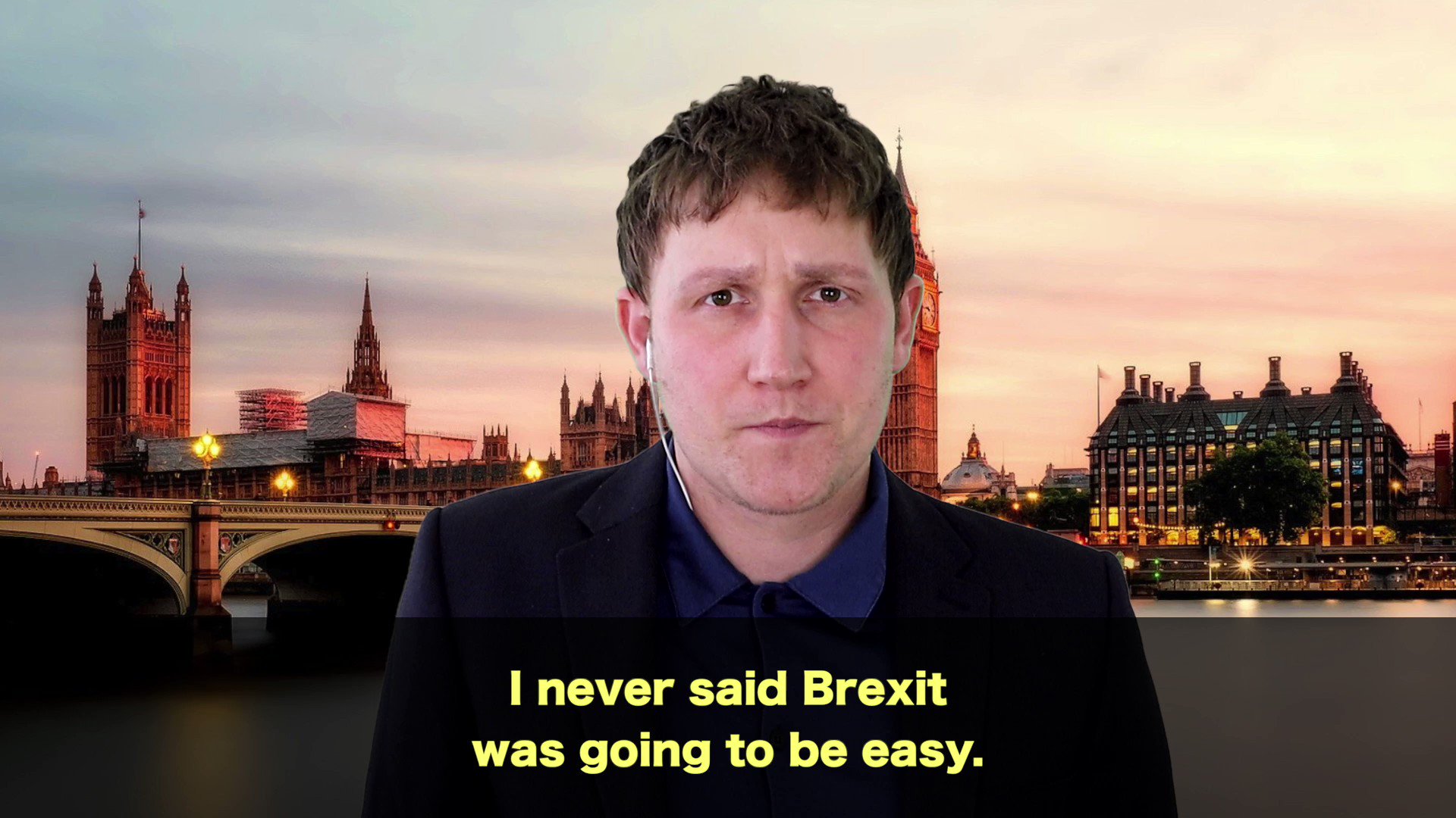 The Exploding Heads on Twitter ""I never said Brexit would be easy