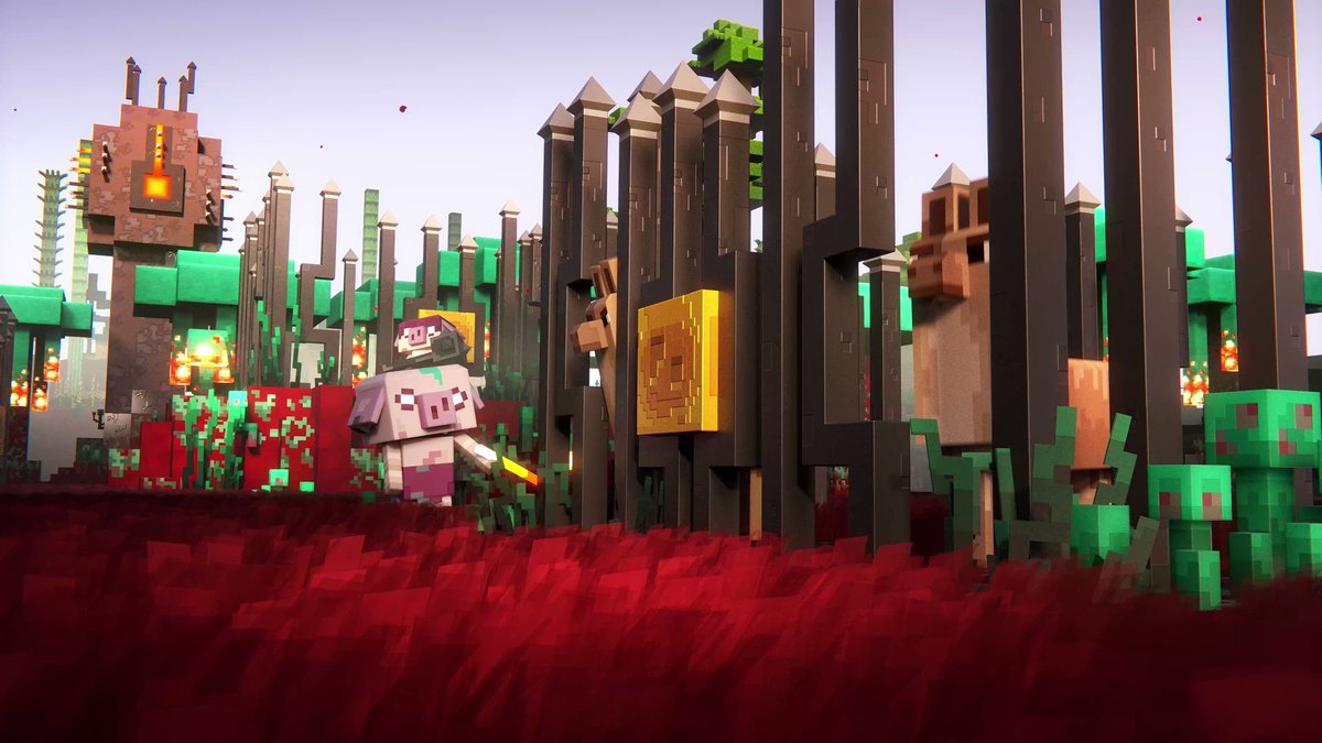 マインクラフト】3分でわかるマイクラでモンハンライズ - YouTube
