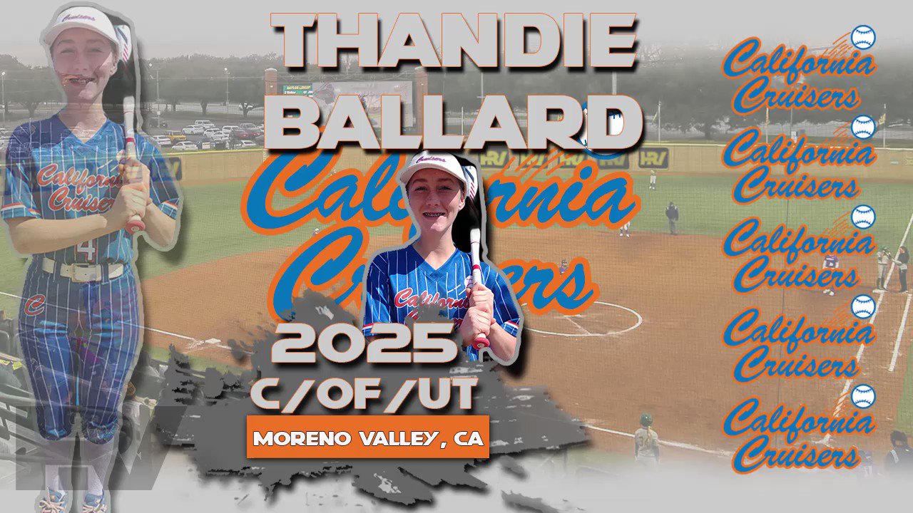 Horvat Recruiting Videos on Twitter "2025 Thandie Ballard 🥎 Catcher