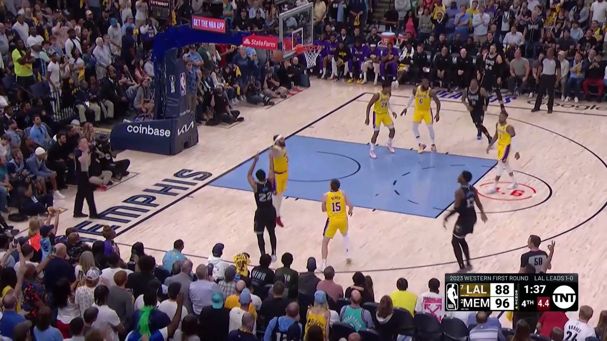 NBA on Twitter "DILLON BROOKS FROM DEEP. Grizzlies lead by 11 late on