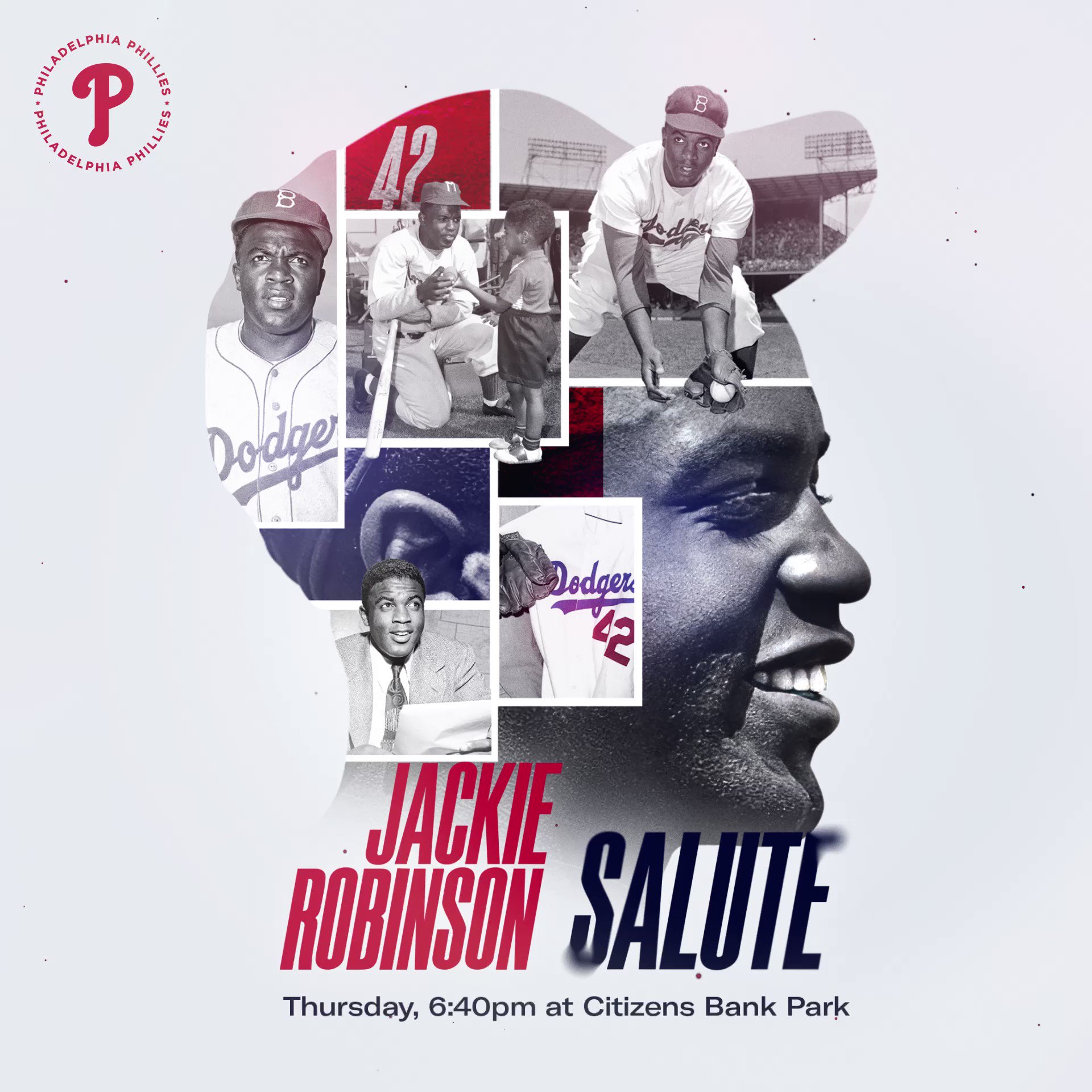 Philadelphia Phillies on X: Our celebration of Jackie Robinson's