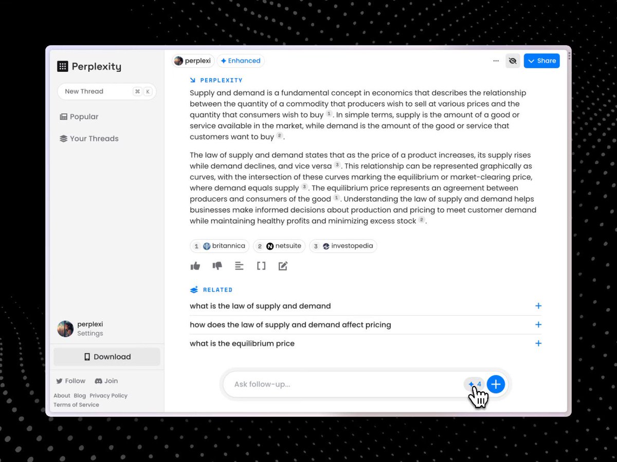 Perplexity Ai On Twitter ôüá å Reminder Enhanced Mode Has A Daily Limit Perplexity Ai On Twitter ôüá å Reminder Enhanced Mode Has A Daily Limit