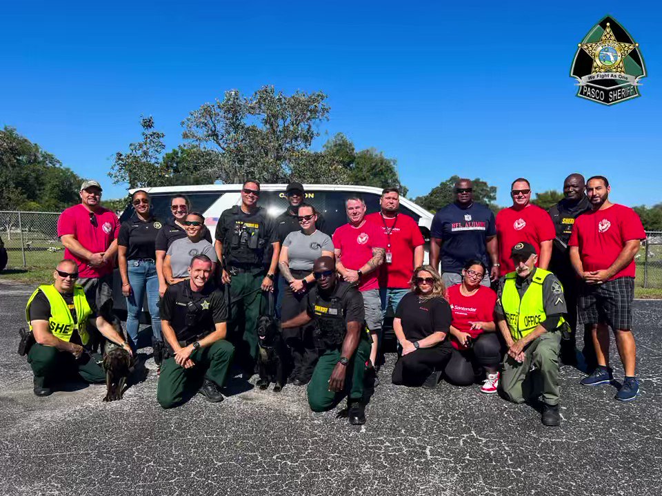 Pasco Sheriff on Twitter "PSO gave food today to 215 families. Thank