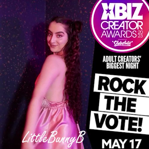 Have you voted in the @XBIZ Creator Awards presented by @chaturbate today? 🥰
#xbizmiami #xbizcamawards