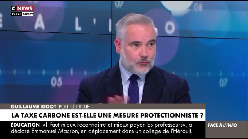 Guillaume Bigot on Twitter: "La taxe carbone, celle que les gilets jaunes  avaient chassée par la porte en France, revient par la fenêtre européenne.  Intégrale ⬇️ ⬇️ https://t.co/yYTk7PHb0Y https://t.co/AxcmBDbGbG" / Twitter