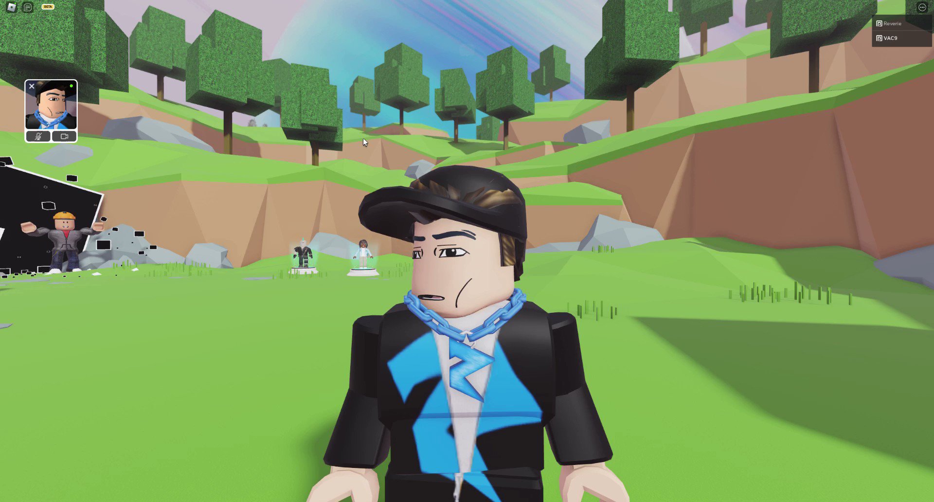 Roblox Trading News  Rolimon's on X: It seems some Roblox experiences  have access to the experimental dynamic face tracking that they have been  working on!😃 By activating a webcam or video