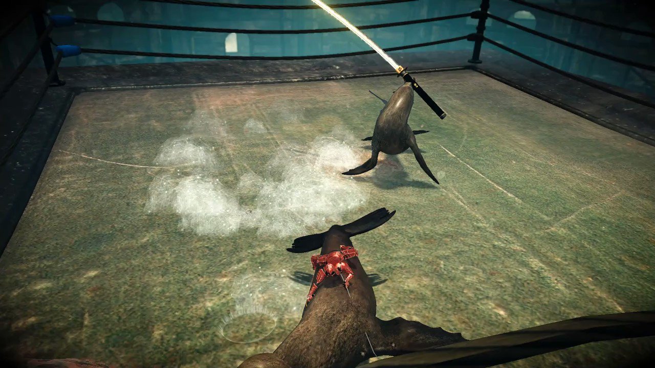 [閒聊] 海獅鬥劍