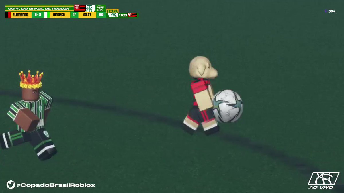 Brasileiro viraliza ao criar copa de futebol no Roblox