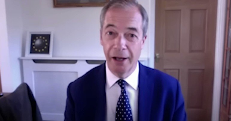 Everyone welcome Nigel Farage as he helps yours truly and wish a very happy birthday! 