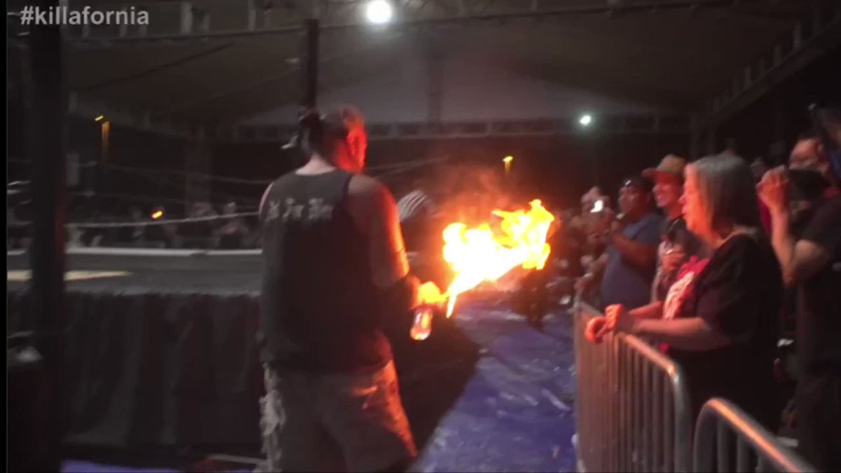 RT @IsThisWrestling: MASADA is a wife-beating idiot and just set himself on fire https://t.co/N67BbvqmtE