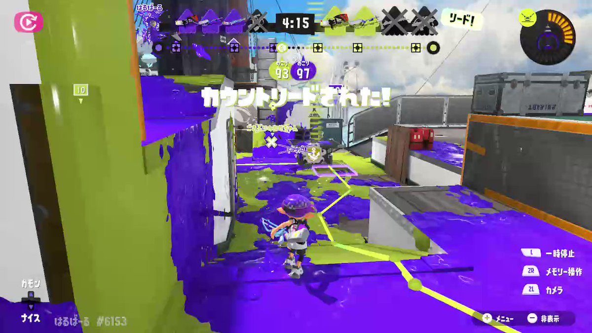 なんか試合が楽すぎる！なんで？→味方にバケモノがいたからだ！【スプラトゥーン３】