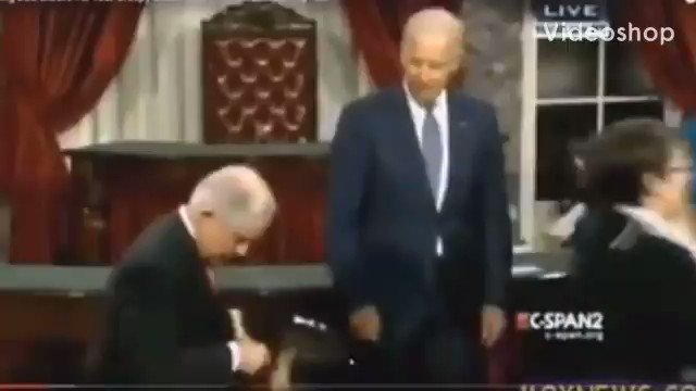 RT @CassyWearsHeels: That time when Jeff Sessions had to swat Joe Biden’s hands away from his granddaughter. https://t.co/4UWVLEMulM