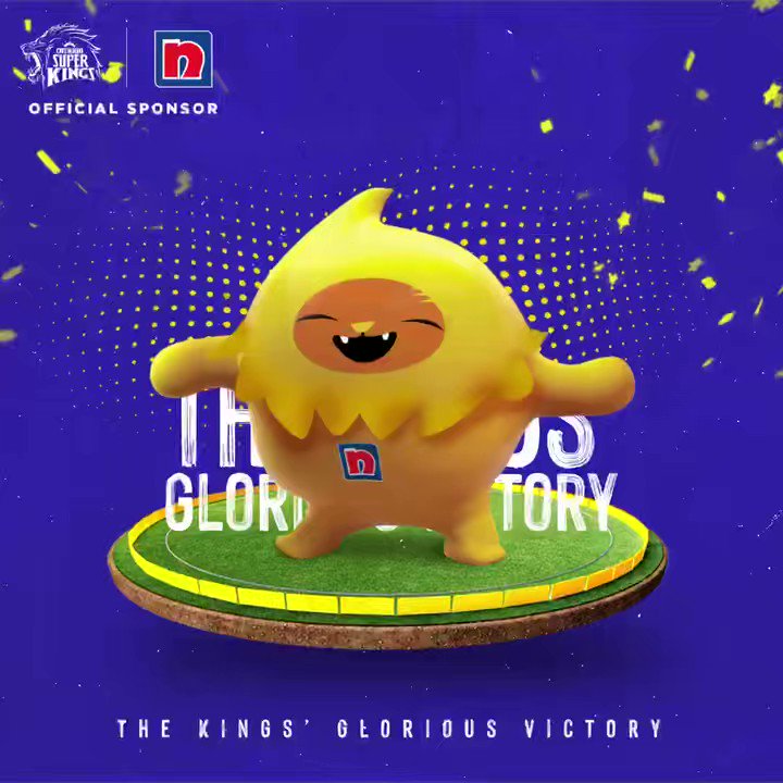 Nippon Paint Blobby on Twitter "Back to back wins! 💛 Csk 