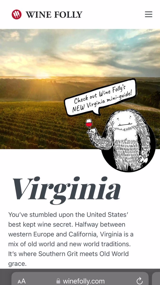 Wine Folly On Twitter Virginia s Wines Are Where Old World And New 
