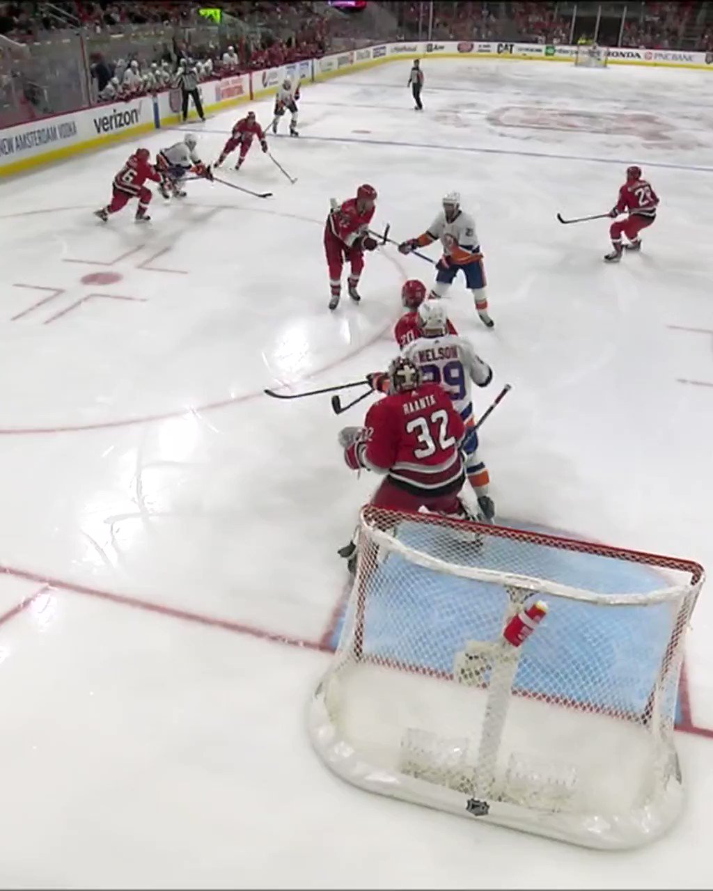 Have yourself a night, Sebastian Aho. 🔥 (🎥: @espn )