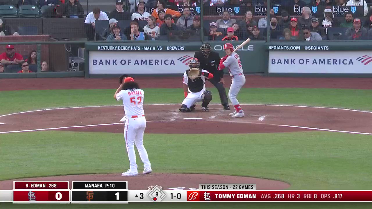 Cardinals at giants twitter