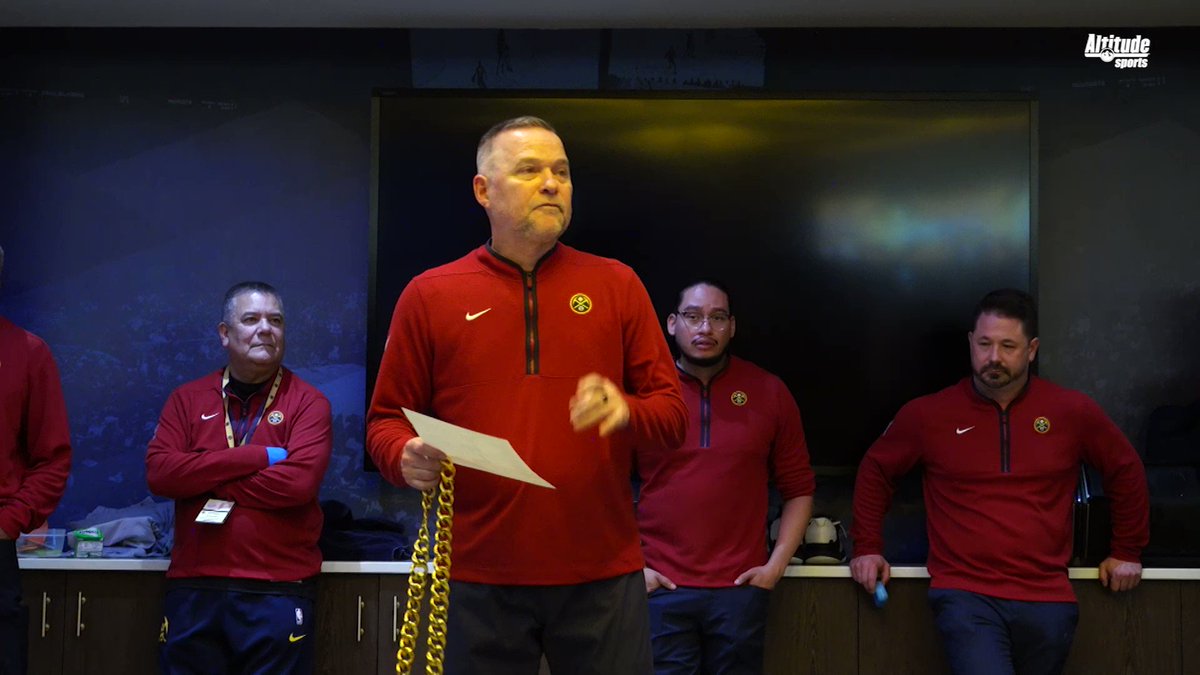 Denver Nuggets on Twitter ""WE ARE A FAMILY""