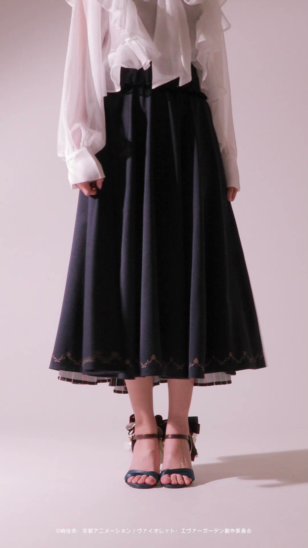 当店限定 - ヴァイオレット・エヴァーガーデン MAYLA CLASSICスカート 当店限定 - ヴァイオレット・エヴァーガーデン MAYLA CLASSICスカート