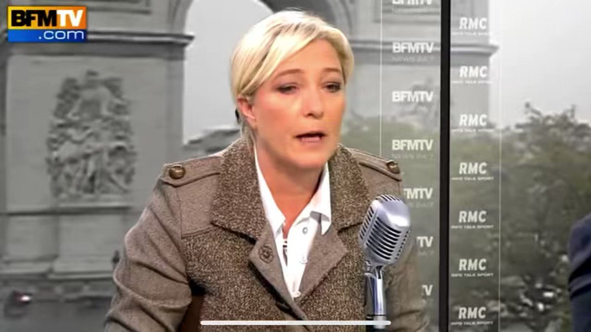 sophia aram on Twitter "Chose peu connue, mais contrairement à Marine