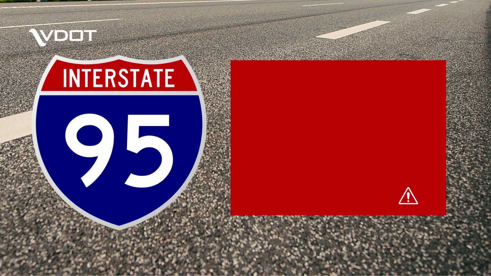 VDOT Fredericksburg on Twitter "I95 NORTHBOUND Expect delays with