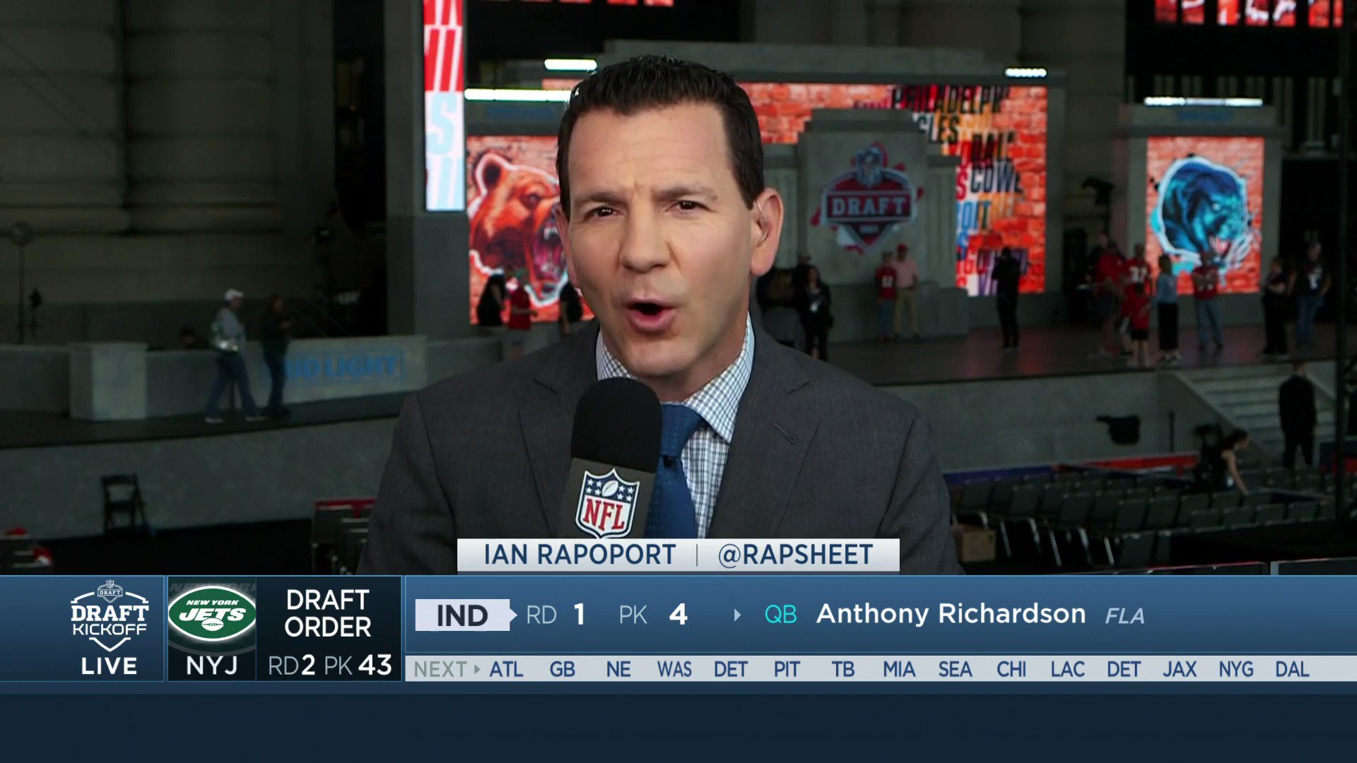 Ian Rapoport on Twitter "From NFL Draft Kickoff Could the Steelers