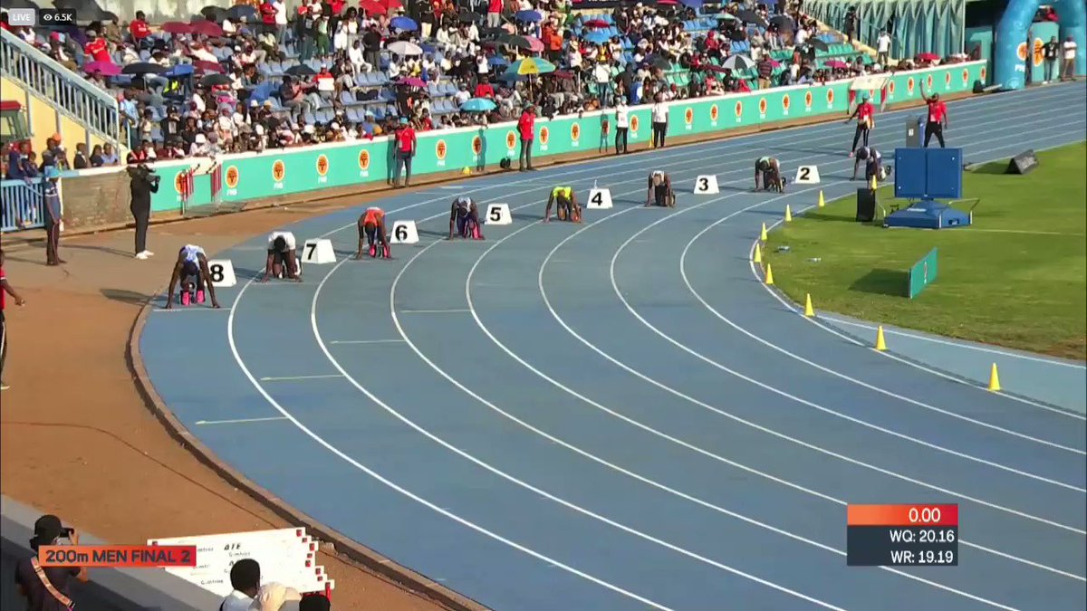 CITIUS MAG on Twitter "Letsile Tebogo goes 19.87 for 200m to win in
