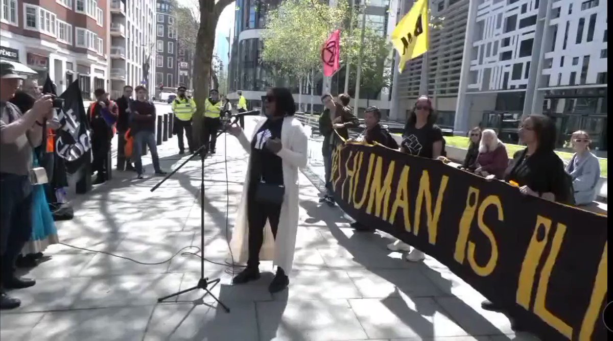 Britain First on Twitter "‘Black Lives Matter’ nutcase on the streets