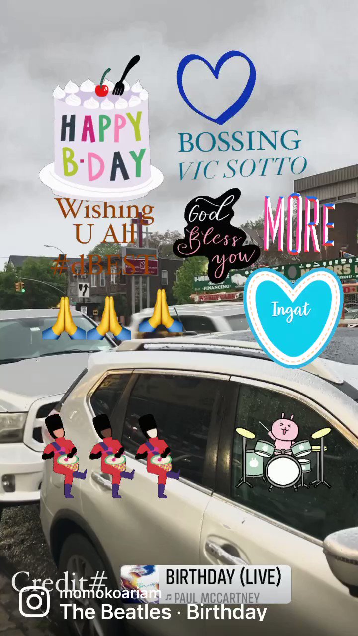 HAPPY BIRTHDAY Bossing Sotto  